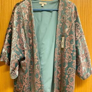 Anthropologie Floral Kimono